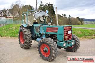 Traktor Schlepper Hanomag Brillant 701 A Allrad + Druckluft + Brief 