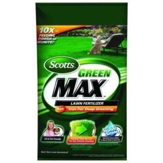 Scotts GREEN MAX 5,000 sq. ft. Lawn Fertilizer 45100 