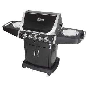 Blue Ember Classic 3 Burner Natural Gas Grill with Side Burner and 