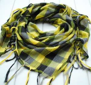   special offer：Man/Woman scarf attire：10 colour COTTON grid  