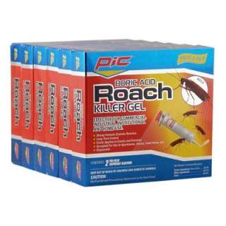 PIC Roach Control Gel, 1 Case of 12 Packs (24 Count) GEL H at The Home 