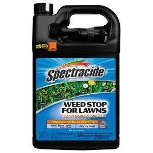 Spectracide 1 Gallon Ready to Use Weed Stop for Lawns Plus Crabgrass 