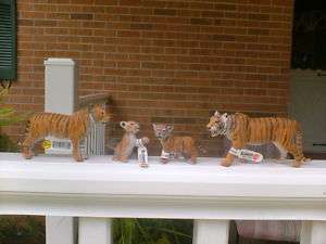 TIGER FAMILY by Schleich; Bengal/tigers/toy/replica/zoo  