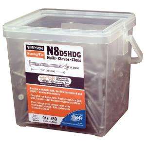 Simpson Strong Tie 5 lb. Box of N8D Nails N8D5HDG 