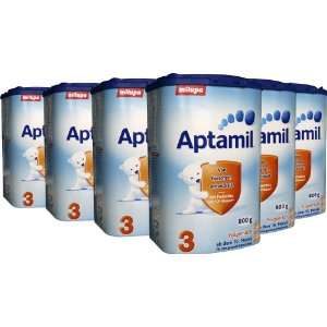 Aptamil 3, Folgemilch, Pulver, 4.800 g (6 x 800 g)  