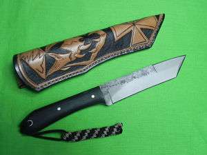 Custom Made LON HUMPHREY Tactical Tanto Fighting Knife & R. JOHNS 