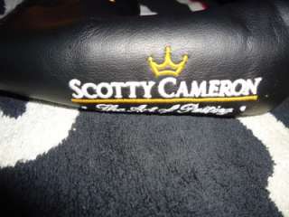 Custom Titleist Scotty Cameron Bullseye Putter Circle T Headcover 