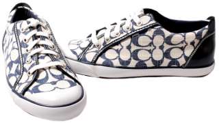 COACH Various Pattern Barrett Lace Up Fashion Sneakers Womens Shoes 