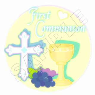 First Communion Edible Image®Cake Decoration  