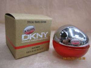 DKNY BE DELICOUS RED WOMEN 0.24 oz / 7 ML EDP Mini Box  