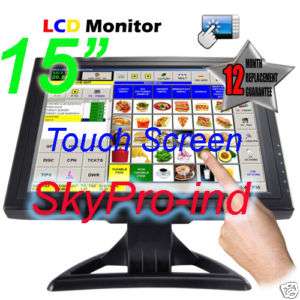 15 VGA TFT LCD Touch Screen Monitor for Car PC/GPS A15  