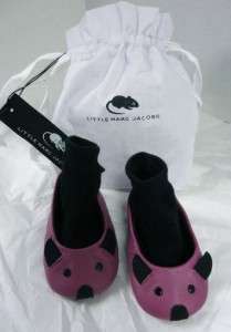   jacobs baby mouse crib shoes prune juice purple size 17 18 nwt $ 68