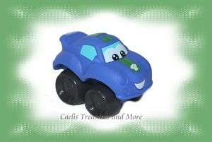 Tonka Playskool WHEEL PALS Mini BLUE RACE Car NEW  