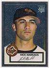   Topps 52 Rookie Chrome #TCRC72 Nick Markakis RC #d 0335/1952 Orioles