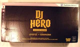   DJ Hero Renegade Edition PS3 Jay Z Eminem Guitar A 047875960275  