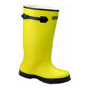 Servus Mens Yellow Strap On Boots A380 16 *An Over the Shoe Boot 