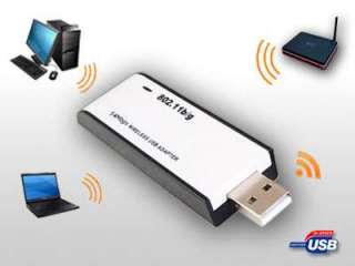   Mbps Wireless USB LAN Adapter 802.11B G N for Windows Mac Linux  