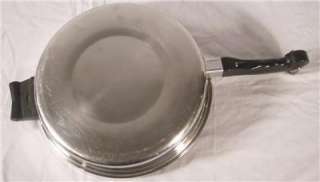 SALADMASTER 11 SKILLET w/ DOME COVER Waterless Cookware STAINLESS 