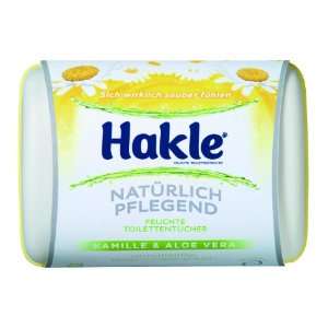 HAKLE feuchtes Toilettenpapier mit Aloe Vera & Kamille /45241 weiß 