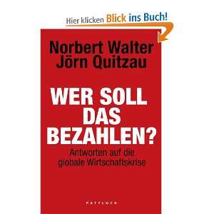   Wirtschaftskrise  Norbert Walter, Jörn Quitzau Bücher