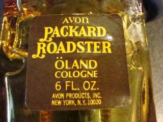 Vintage Avon Packard Roadster Collectible Oland AfterShave Cologne 