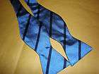 BROOKS BROTHERS BLUE (S) MAKERS BOW TIE NEW NO TAG