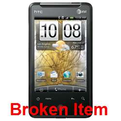 HTC A6366 Aria / Intruder BROKEN (AT&T)   FOR PARTS 0821793006136 