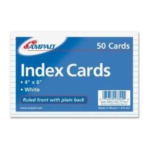  Ampad Ampad Front Ruled Index Card AMP23302C Office 