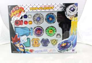 RARE BEYBLADE 4D TOP RAPIDITY METAL FUSION FIGHT MASTER SET NEW  
