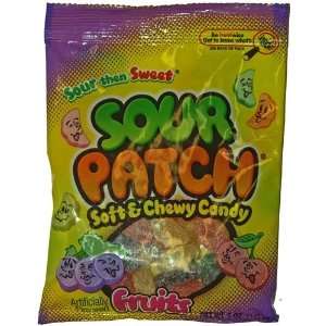 Sour Patch Fruits 5 oz (12 Bags) Grocery & Gourmet Food