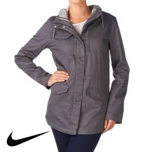 Womens Nike 6.0 M6.0 Parka Jacket   Dark Grey  
