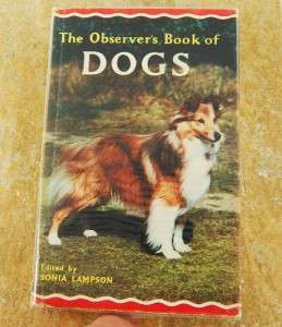 Observer Observers Book of Dogs DJ Warne 1966  