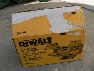 New DEWALT DW756 6 Inch Bench Grinder  
