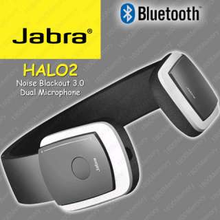 GENUINE Jabra Halo 2 II Bluetooth Stereo Music Headset for iPhone 3G 4 
