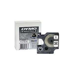  DYMO   Permanent polyester tape   black on white   Roll (0 