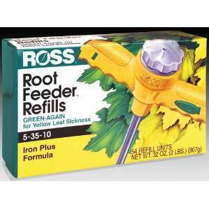 Easy Gardener Ross Green Again Iron Root Feeder Refiills, 54 pack
