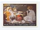 ad505   Peak Frean biscuits advert   girl with dolls   