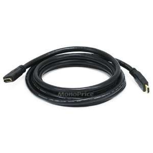  10FT 24AWG CL2 High Speed w/ Ethernet Male to Female HDMI 