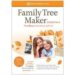   Family Tree Maker Essentials Printed Quick Start Guide Sm Box Home
