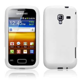   2X Custodia MORBIDA per Samsung Galaxy i8160 ACE2 BIANCA+NERA ACE 2