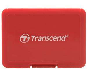 Transcend SD / Micro SD Memory Card Holder Hard Carry Case  