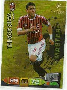   League Adrenalyn 2011/2012 Thiago Silva AC Milan Master 11/12  