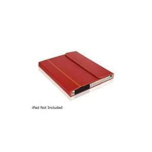  i.Sound DGIPAD 4547 Red Leather Portfolio Case for iPad 