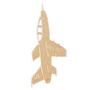   14K Gold Pendant Air Craft Inspired 1.8   Gram(s) CleverEve Jewelry