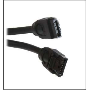  OKGear Black Premium SATA III Round Cable 6GB/s Straight 