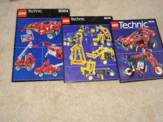   LEGO *INSTRUCTION BOOK ONLY* TECHNIC 8064 8074 8829 UNIVERSAL 