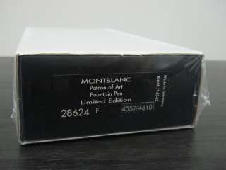 Montblanc 1996 Semiramis LIMITED EDTION 4810 FP〝SEALED〞  