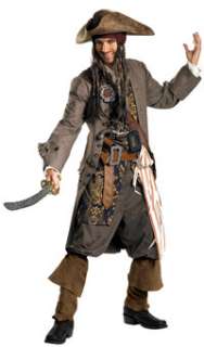   Captain Jack Sparrow Costume   Pirates Of The Caribbean Costumes