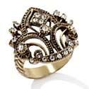 Heidi Daus Regal Romance Crystal Accented Ring 