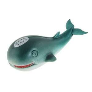   Aquarium Green Plastic Artificial Swing Tail Dolphin